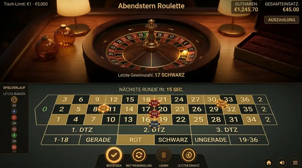 True Luck: Klassische Tischspiele & Poker